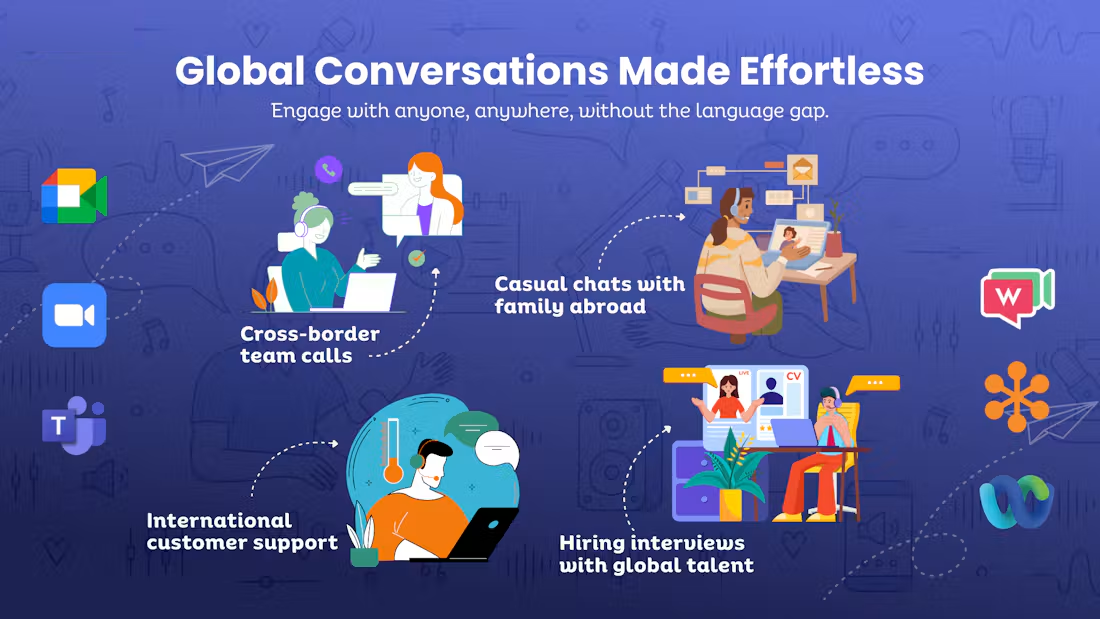 Global conversations made effortless across languages